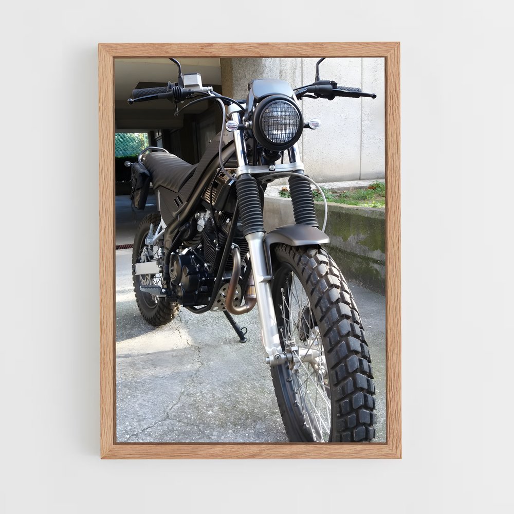 Poster Moto et Architecture – affiche Beta (vue 4)
